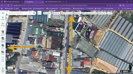 Bán đất 978m² ngang 32m giá 80 tỷ Phường 8 - Đà Lạt