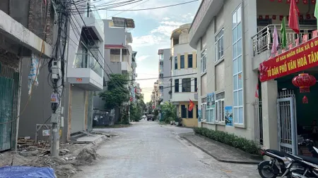 Bán đất dịch vụ ngay liền kề tân tây đô,68.4 m2, mặt tiền 5,7m