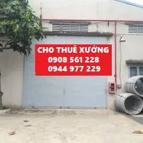 Nhà xưởng cho thuê an phú đông quận 12 dt: 1200m giá 60 triêu lh: 0908561228