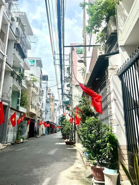 Bán nhà hxh 6m 1 trục lê văn sỹ phú nhuận, 4 tầng, 49m2, cho thuê 340tr/năm, 11.5 tỷ