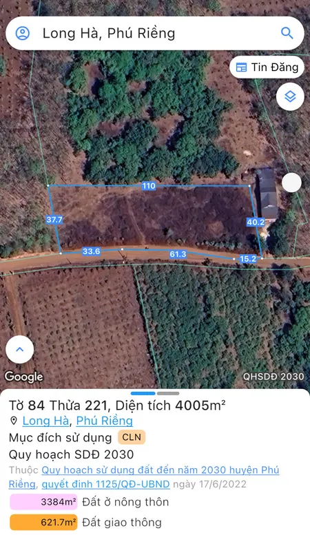 💰 Siêu Phẩm Đất Nền 370m² Long Hà – Giá Rẻ Chỉ 590 Triệu 💰
