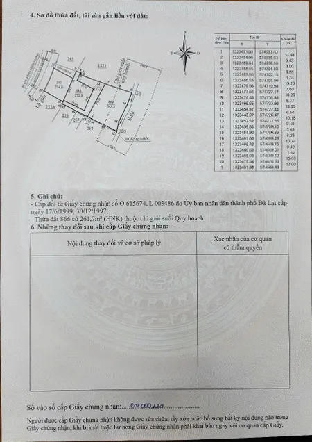 Chủ gửi -  Đất mặt tiền đường Vạn Kiếp – 1309m² (hơn 500m² OTD) – giá 32 tỷ TL