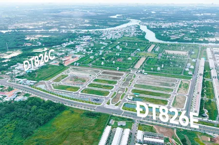 Đất nền sổ đỏ mặt tiền Long Hậu, kế bên Quận 7, hạ tầng hoàn thiện, hỗ trợ trả góp 0% lãi suất