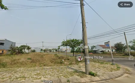 Bán đất 2 mặt tiền bùi quốc khái & cao sơn 8, hòa hải, 164,6m², gần sông gần biển, giá tốt