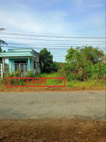 Đất mt đinh viết cừu, xã bình tâm tp tân an, long an