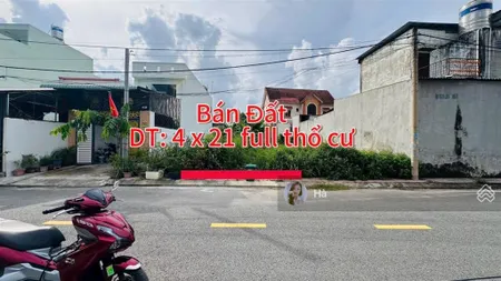 Bán 4x21m đất thổ mặt tiền đường phạm văn chèo ngay trung tâm hành chính, khu phố 3,thị trấn củ chi