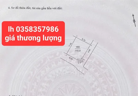 Bán đất 110m² ngang 9.74m giá 2.7 tỷ Xã Sóc Sơn