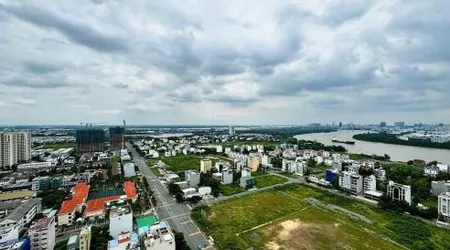 Một căn duy nhất 3pn lầu cao view sông giá 10ty450 ( sổ hồng ) tại vista verde