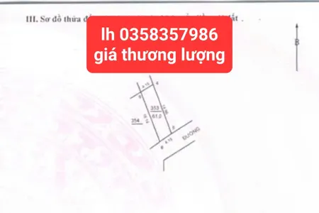 Bán đất 61m² ngang 4.15m giá 3.5 tỷ Xã Sóc Sơn