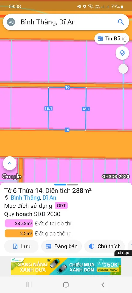 Nhà Đất Bình Thắng Dĩ An Bình Dương