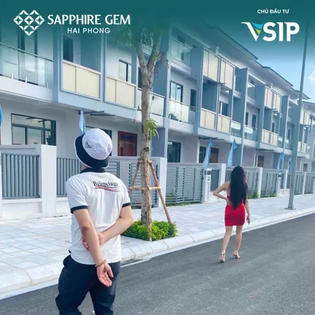 Bán căn Khu đô thị Saphia Gem Thủy Nguyên - Hải Phòng- Căn 140m giá 7,4 tỷ - Hotline: 083,848,9898