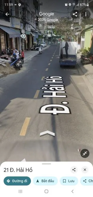 Sụp hầm.Bán nhanh MT HẢI HỒ dt khủng 211m ngang 10m .chỉ 16 tỷ500