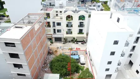 Bán gấp đất thổ cư 75,6m2(nở hậu) đường 7m,ngay chợ trung tâm Quận Bình Tân