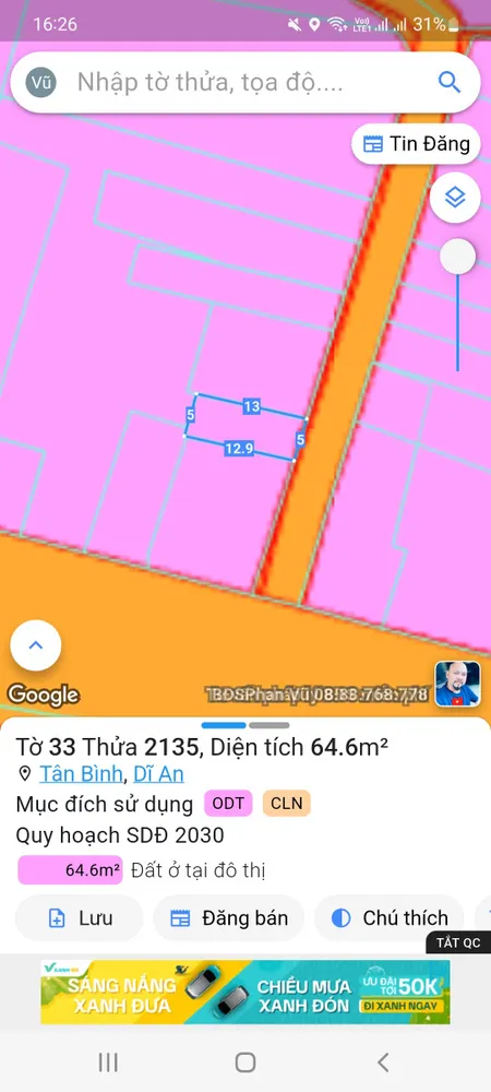 Nhà Đất Tân Bình Dĩ An Bình Dương