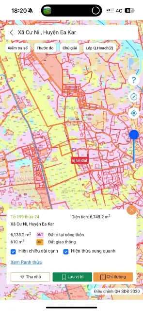 Bán đất 9000m² giá 1.99 tỷ Xã Ea Kar
