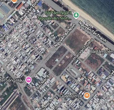 Đất mặt tiền đường nguyễn an ninh . hoà minh diện tích 150m2 ngang 5m