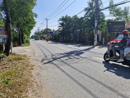 Lô đất thổ cư mặt tiền view sông sài gòn, an phú đông, q12, dt 549m2 (16 x 35), đầu tư sinh lời cao