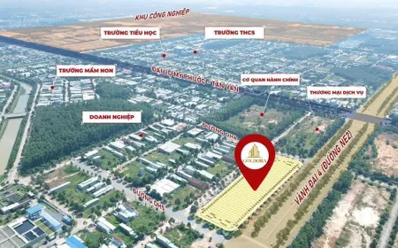 Siêu phẩm đất nền mặt tiền vành đai 4 thới hòa hcm giá chỉ từ 2.850 triệu
