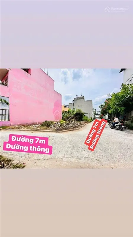 Đất lô góc 2 mặt tiền. 8m x 13m khu phân lô hẻm thông 10m. cách hà huy giáp 150m đường tx40