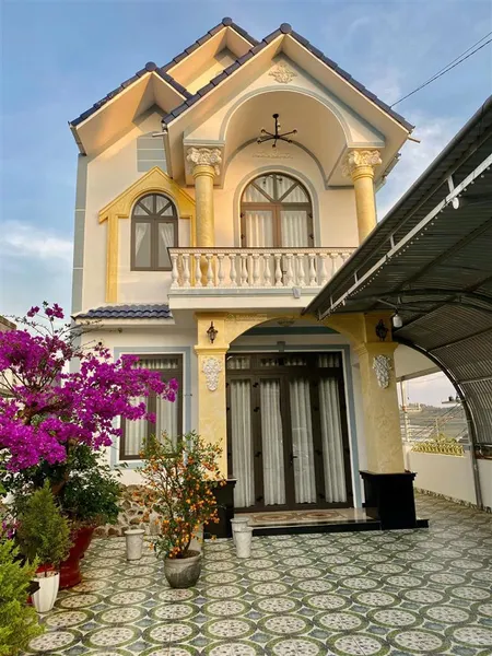 Villa mặt tiền quốc lộ 27c, 267m, 12 tỷ, tt. lạc dương, lạc dương