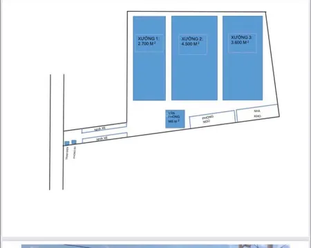 Bán gấp xưởng an điền, bến cát, bình dương, diện tích 19.200m² đang cho thuê 650 triệu/tháng