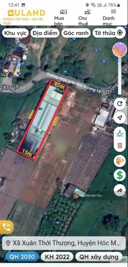 Bán gấp nhà xưởng 1100m2, mt nhựa 12m, gần ngã 3 giồng, bà điểm, tp. hcm