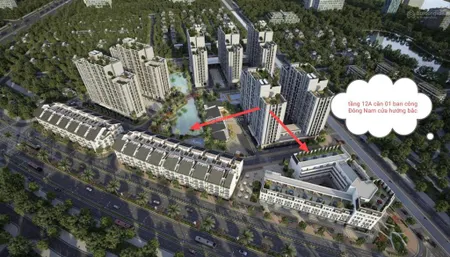 Chi chủ gửi bán căn 1n + 43.33 m2 giá 750tr tầng đẹp, view hồ, view cầu, mai đình