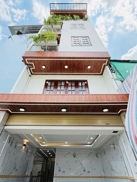 NHÀ 2 MẶT TIỀN - ÔTÔ VÀO NHÀ - FULL NỘI THẤT - 5 TẦNG - 4x13M, THỐNG NHẤT GÒ VẤP,7.X TỶ