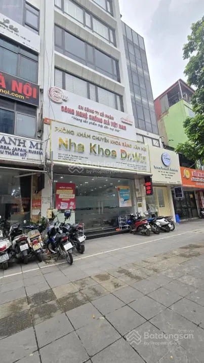 Cực hiếm cầu giấy tòa nhà mặt phố trương công giai 100m2 7 tầng 1 hầm thang máy thông sàn