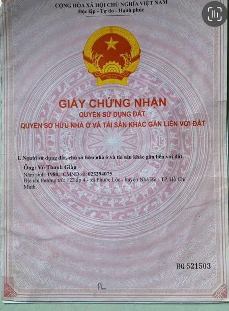 Bán gấp