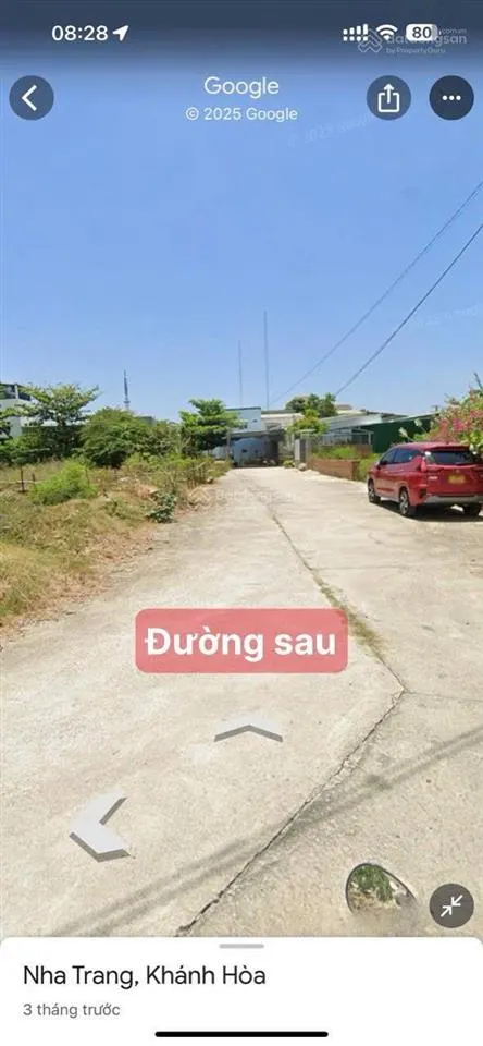 Quá rẻ chỉ 25tr/m2 đất 2 mặt tiền trước sau đường mai thị dõng ngay đh thái bình dương. nha trang