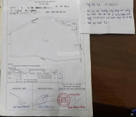 Cần bán 8,9ha đất skc mặt tiền thường tân 02 nhựa. giá 1,5tr/m2 thương lượng