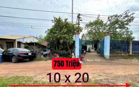 Bán đất thật không ảo 10x20 giá 750tr ngay kcn hưng thuận trảng bàng