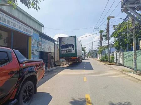 Bán đất thổ cư giá tốt an phú đông 25, dt 478m, phù hợp xây xưởng quá tốt, đường lớn xe tải