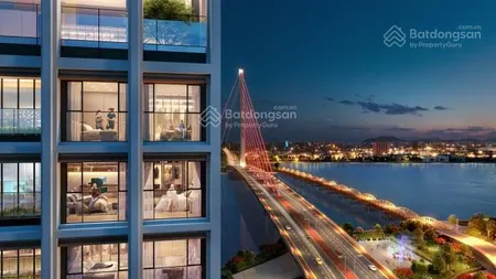 Bán căn studio sun cosmo tòa p1, view pháo hoa trần thị lý tầng cao , cách biển mỹ khê 800m