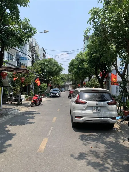 Bán lô đất mặt tiền 5m5 hoà cường bắc. dt 90m2 sát phan đăng lưu vị trí đẹp xây ở, cho thuê tốt