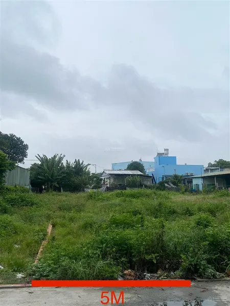 Đất full thổ cư 5x19m vuông vắn, xây dựng được ngay, đường xe tải 8m, sát mặt tiền bùi công trừng