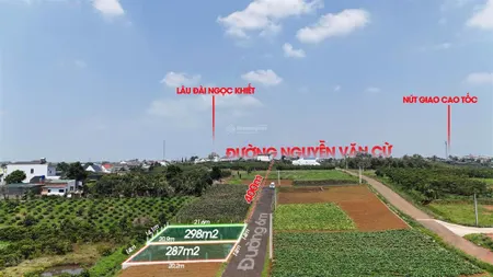 Bán đất gần nút giao cao tốc nguyễn văn cừ, 298m2 (14m x 22m) giá cực tốt chỉ 8.7 triệu/m2