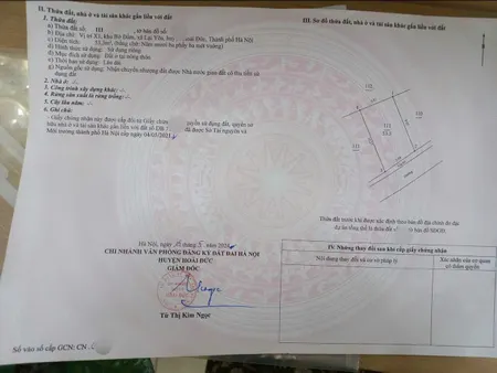 Bán đất đấu giá Bờ Đầm Lại Yên - Xã Sơn Đồng
