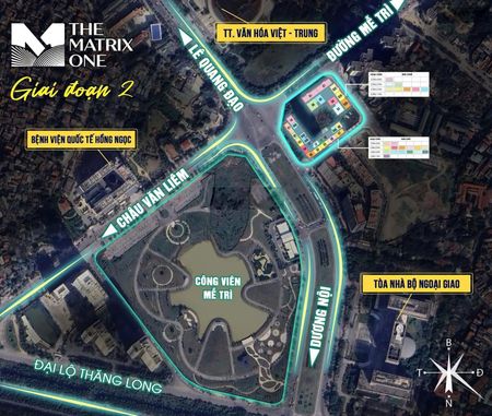 Quỹ ngoại giao The Matrix One Premium.3PN 116m 4pn 150m, duplex 233m, Penthouse 776m Chiết khấu cao