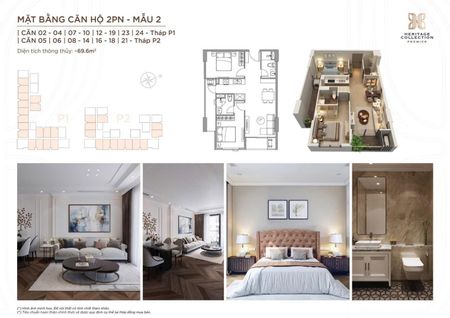 Căn hộ 2pn siêu hot vinh heritage căn p1-1104 trung tâm tp vinh