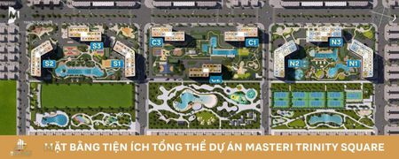 Duy nhất căn 2PN + 2WC 74,2 m2 - Masteri Trinity Square giá tốt nhất thị trường, chỉ 58tr/m2!