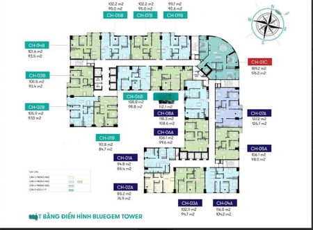 Siêu hot! Quỹ căn ngoại giao 3PN tòa BlueGem, ký HĐMB trực tiếp CĐT, chiết khấu 7,5%, vay LS 0%