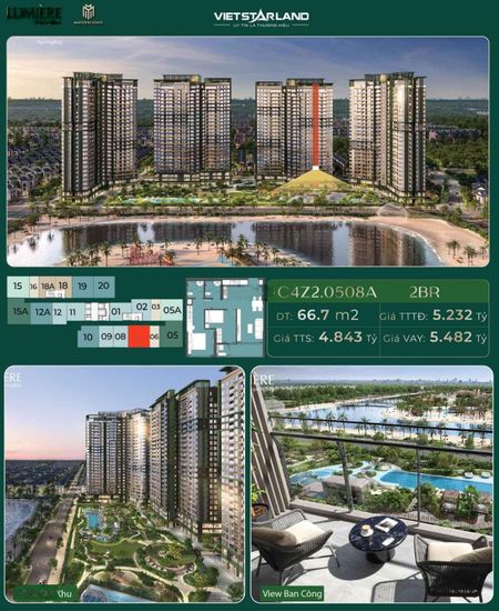 Duy nhất căn 2pn đông nam- dấu ấn tinh hoa của masterise homes