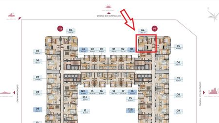 Cực hiếm - Cần bán căn góc 2PN 77,6m2, tầng 09 Peninsula Da Nang, View Biển Mỹ Khê Đà Nẵng -gốc CĐT