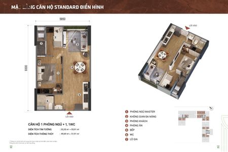 Giỏ hàng sang nhượng căn 55m2, 1pn+, 1wc Giá rẻ nhất 2,55 tỷ đã VAT bán nhanh T8/2025. 0896688037