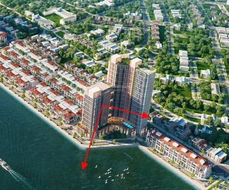Căn 1pn+ S3B view trực diện sông và thành phố - trục đẹp nhất dự án