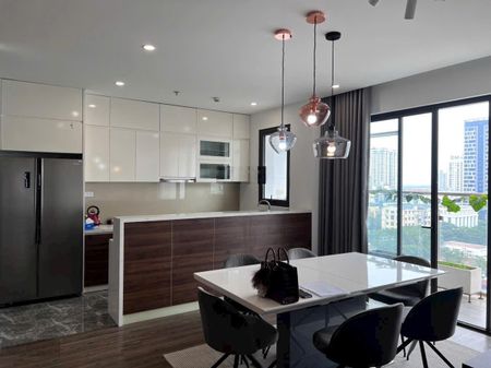 cần bán căn hộ 3 ngủ góc 123,7 m2 tại sunshine palace Mai Động, Hoàng Mai 8ty45 đủ đồ như hình