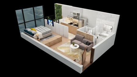 Chỉ từ 1,2 tỷ sở hữu ngay căn hộ studio the ninety complex