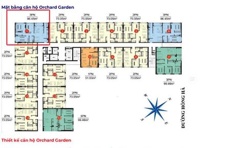 Bán Căn Hộ Orchard Garden , 3PN ,2WC , 96m2 , Căn Góc , Sổ Hồng , Giá 8.5 Tỷ , Liên Hệ 0908435880